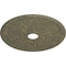 Ekena Millwork Grape Ceiling Medallion (Canopies up to 3 5/8"), 22 5/8"OD x 3 5/8"ID x 5/8"P, Witch Hazel Crackle CM22GRWHC - alternate 2